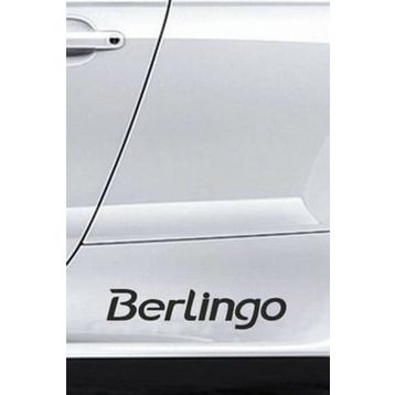 TSC Z441 Berlingo Marşpiyel Yazısı 2 Adet Yapıştırma Sticker