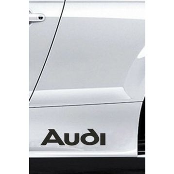 TSC Z442 Audi 2 Marşpiyel Yazısı Adet Yapıştırma Sticker