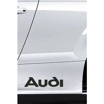 TSC Z442 Audi 2 Marşpiyel Yazısı Adet Yapıştırma Sticker