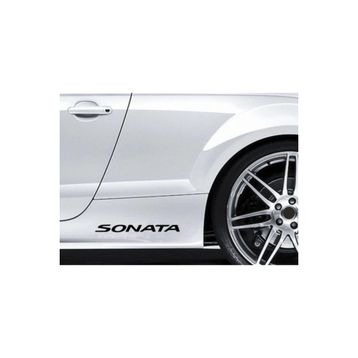 TSC Z448 Sonata Marşpiyel Yazısı 2'li Araba Sticker