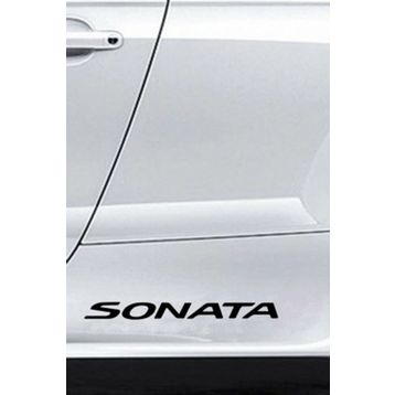TSC Z448 Sonata Marşpiyel Yazısı 2'li Araba Sticker