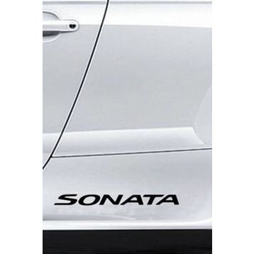 TSC Z448 Sonata Marşpiyel Yazısı 2'li Araba Sticker