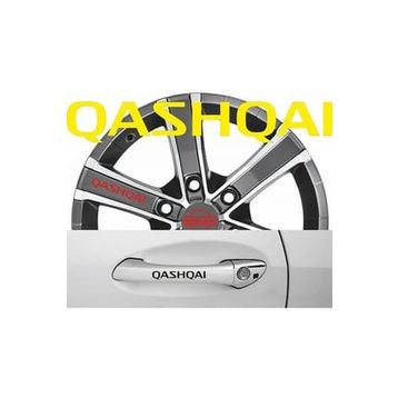 TSC Z458 Qashqai Kapı Kolu 8'li Araba Sticker