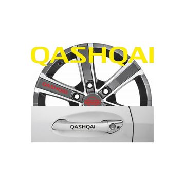 TSC Z458 Qashqai Kapı Kolu 8'li Araba Sticker