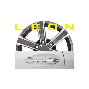 TSC Z468 Leon Kapı Kolu 8'li Araba Sticker