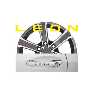 TSC Z468 Leon Kapı Kolu 8'li Araba Sticker