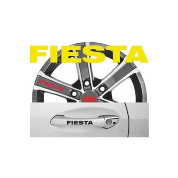 TSC Z475 Fiesta Kapı Kolu 8adet Yapıştırma Sticker