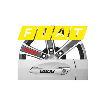 TSC Z476 Fiat Kapı Kolu 8adet Yapıştırma Sticker