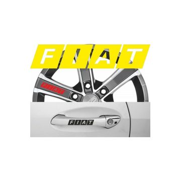 TSC Z476 Fiat Kapı Kolu 8adet Yapıştırma Sticker
