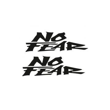 TSC Z484 Yan Ayna No Fear Araba Sticker