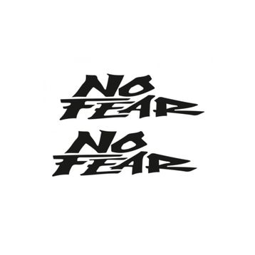 TSC Z484 Yan Ayna No Fear Araba Sticker