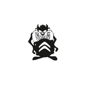 TSC Z561 Citroen Taz Komik Araba Sticker