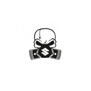 TSC Z590 Suzuki Piston Kuru Kafa Araba Sticker