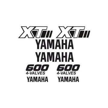 TSC Z604 Yamaha Xt600 Set Araba Sticker