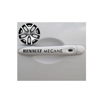 TSC Z712 Ranault Megane Kapı Kolu Sport 8'li Araba Sticker