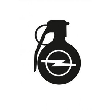TSC Z779 Opel Komik El Bombası Araba Sticker