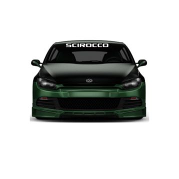 TSC Z967 Volkswagen Scirocco Ön Cam Araba Sticker