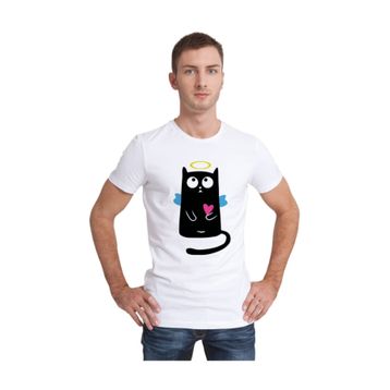 Tshirthane Angel Cat Devil Cat Sevgili Kombinleri Sweatshirt
