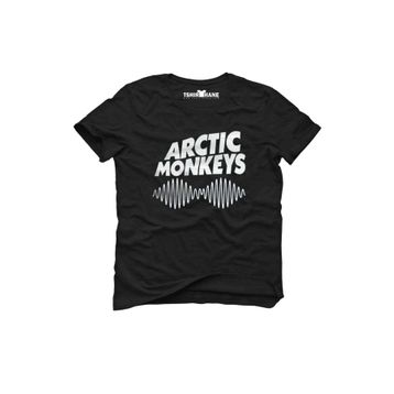 Tshirthane Arctic Monkeys Rock Metal Müzik Baskılı Dar Kesim Slim Fit Erkek T-Shirt