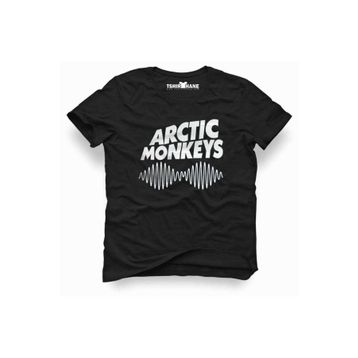 Tshirthane Arctic Monkeys Rock Metal Müzik Baskılı Dar Kesim Slim Fit Erkek T-Shirt