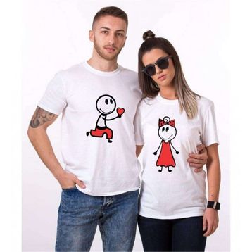 Tshirthane Aşk-ı İtiraf Sevgili Kombinleri T-shirt Kombini