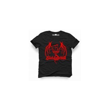 Tshirthane Blind Guardian Logo Siyah Erkek Tshirt