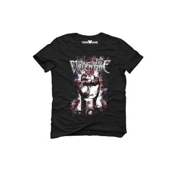 Tshirthane Bullet For My Valentine Rock Metal Müzik Baskılı Dar Kesim Slim Fit Erkek T-Shirt