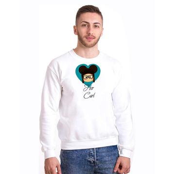 Tshirthane Carl Ellie 2'li Sevgili Sweatshirt