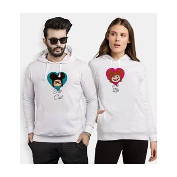 Tshirthane Carl Ellie 2'li Sevgili Sweatshirt