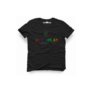 Tshirthane Coldplay Dreams Siyah Erkek Tshirt