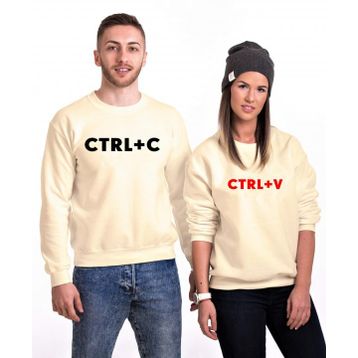 Tshirthane Ctrl+c Ctrl+v 2'li Sevgili Sweatshirt