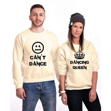 Tshirthane Dancing Dange 2'li Sevgili Sweatshirt