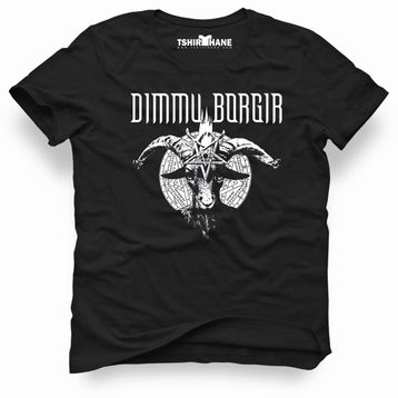 Tshirthane Dimmu Borgir İn Sorte Diaboli Siyah Erkek Tshirt