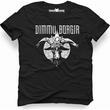 Tshirthane Dimmu Borgir İn Sorte Diaboli Siyah Erkek Tshirt