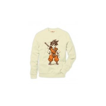 Tshirthane Dragon Ball Son Goku Beyaz Erkek Tshirt