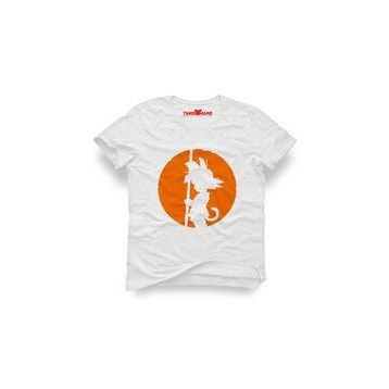 Tshirthane Dragon Ball Son Goku Beyaz Erkek Tshirt