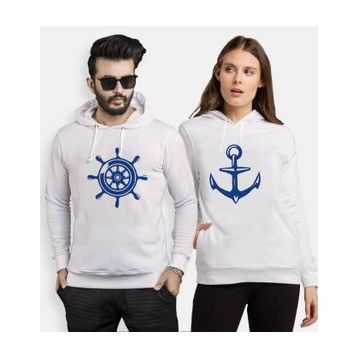 Tshirthane Dümen Demir 2'li Sevgili Sweatshirt