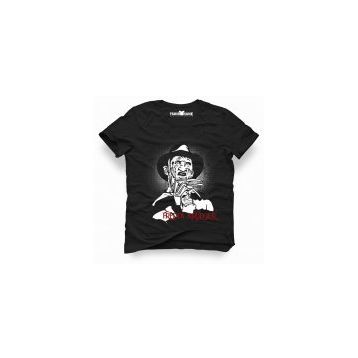 Tshirthane Freddy Krueger Siyah Erkek Tshirt