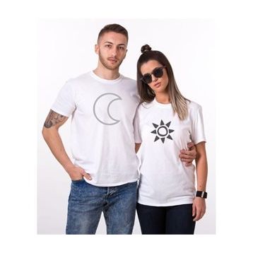 Tshirthane Gecem Gündüzüm 2'li Sevgili T-shirt