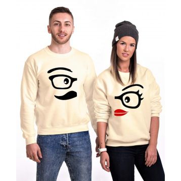 Tshirthane Glasses Gözlük Sevgili Kombinleri Sweatshirt Kombini