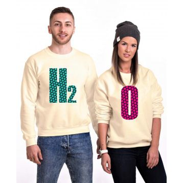 Tshirthane H2 O 2'li Sevgili Sweatshirt