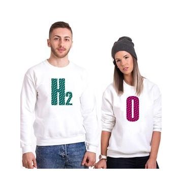 Tshirthane H2 O 2'li Sevgili Sweatshirt