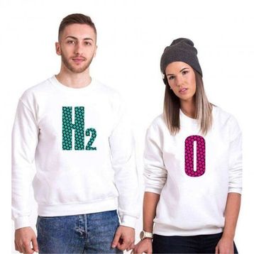 Tshirthane H2 O 2'li Sevgili Sweatshirt