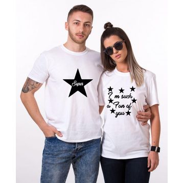 Tshirthane Hayranınım 2'li Sevgili T-shirt