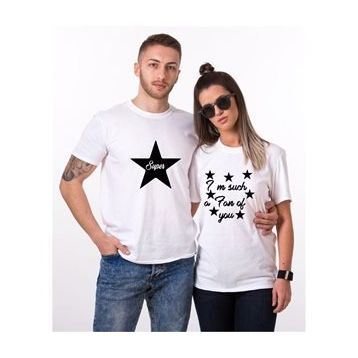 Tshirthane Hayranınım 2'li Sevgili T-shirt