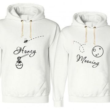 Tshirthane Honey Moning Sevgili Kombinleri Sweatshirt Kombini