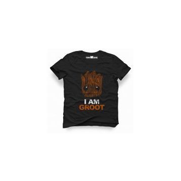Tshirthane I Am Groot SiyahErkek Tshirt