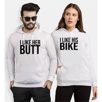 Tshirthane I Like 2'li Sevgili Sweatshirt