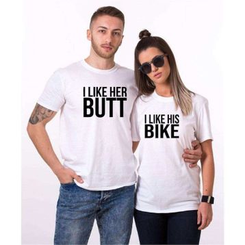 Tshirthane I Like 2'li Sevgili T-shirt