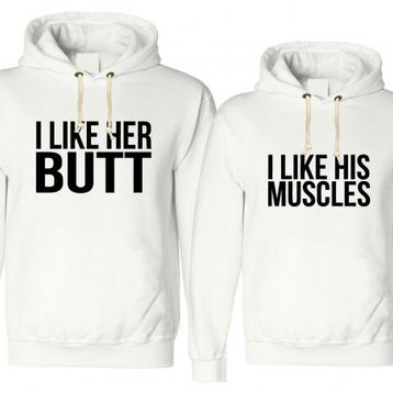 Tshirthane I Like His Bike I Like Her Butt Sevgili Kombinleri Sweatshirt Kombini